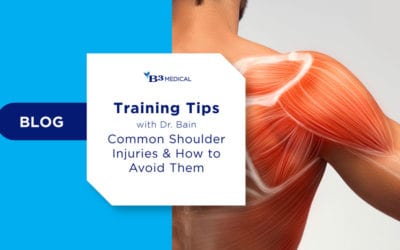 Training Tips with Dr. Bain – Most Common Shoulder Injuries and How to Avoid Them
