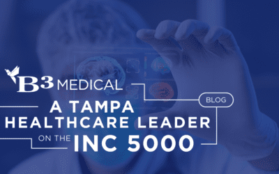 B3 Medical, a Tampa leader in Healthcare, is on the Inc. 5000 list